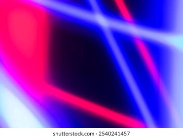 Abstract electric line neon colorful gradient black background. Concept three color red blue light trail slow shutter speed. - Powered by Shutterstock