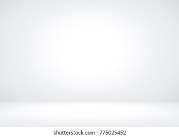 Abstract Empty Dark White Grey gradient with Black solid vignette lighting Studio wall and floor background well use as backdrop. Background empty white room with space for your text and picture. - Shutterstock ID 775025452