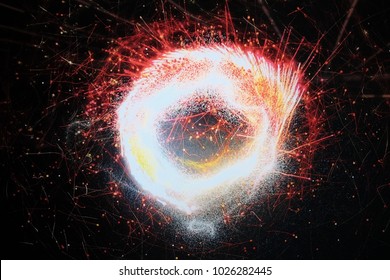 abstract explosion background