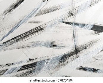 Abstract expressionist painting - Shutterstock ID 578734594