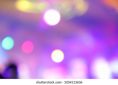 Abstract festive blurred background with bokeh. - Shutterstock ID 1034113636