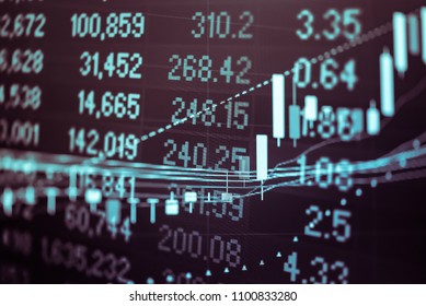 Similar Images, Stock Photos & Vectors of Abstract financial trading ...