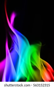 colored flame images stock