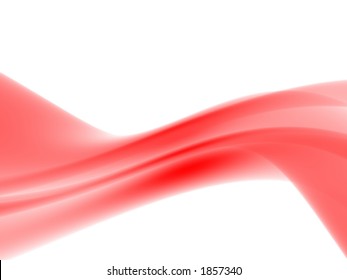 abstract flowing shape