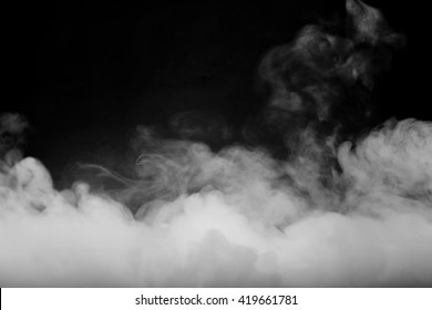 Abstract fog   smoke dark color background