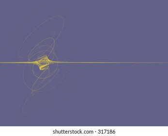 abstract fractal pointer/underscore