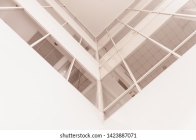 Abstract fragment of modern architecture - Powered by Shutterstock