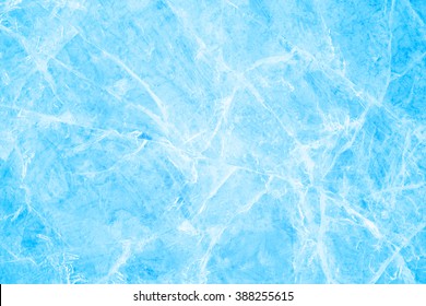 Abstract Frozen Background Of Ice Closeup