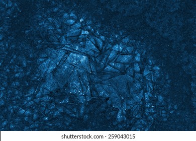 Abstract Frozen Background Of Ice, X-ray Effect