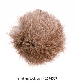 Abstract Fur Ball, Isolated