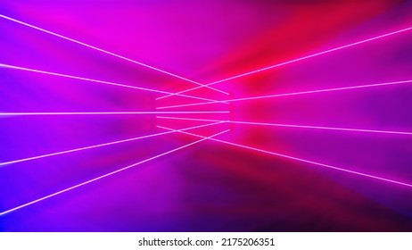 abstract futeristic look with ultraviolet, pink blue vibrant colors neon glow background.