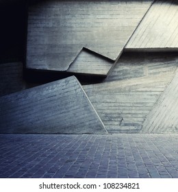 Abstract Geometric Background Of The Concrete