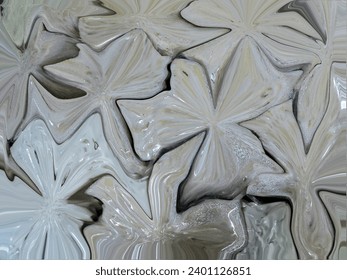 Abstract Geometric Pattern in Full Frame View