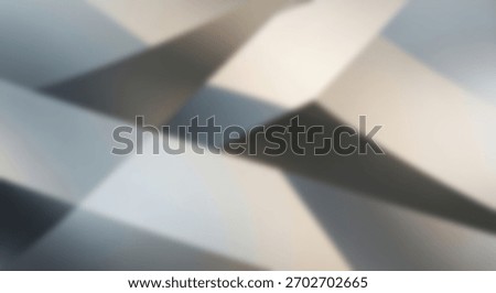 Abstract Geometry Silver and Grey angular shapes.