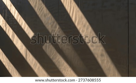 Abstract glass reflection light pattern on surface.