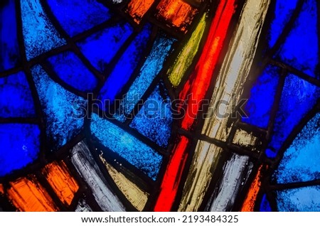 Abstract glass tiles patterned background. CLose up. 