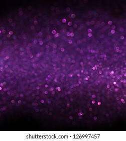 Abstract Glitter Purple Lights  Background