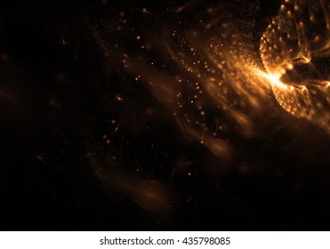 abstract glowing particles wallpaper - Shutterstock ID 435798085