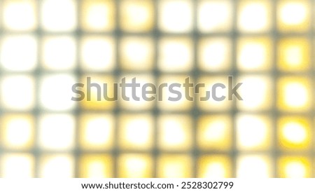 Abstract glowing patterns mozaic. LED ecstatic ceiling. Blink square led in the ceiling of the room. Light abstract background