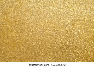 Abstract Gold Glitter Texture Sparkle Background
