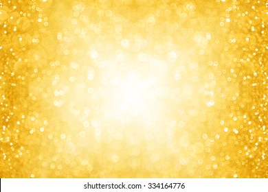 Abstract gold sparkle glitter background party invitation for Christmas and holidays