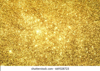 Abstract Golden Light Bokeh Background - Shutterstock ID 669328723