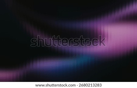 Abstract gradient background with blurred vertical lines in purple blue and black creating a sense of depth and motion