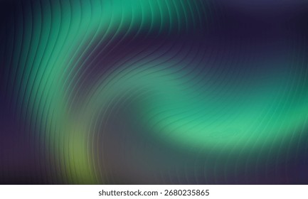 Abstract Gradient Background with Wavy Lines and Smooth Transitions creating a modern artistic backdrop