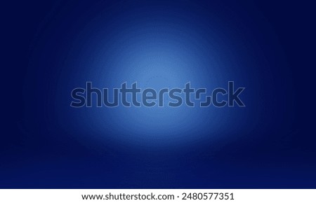 Abstract gradient Blue Background. Smooth dark Blue