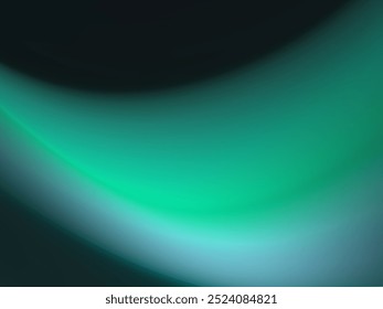 Abstract gradient Blurred colored background. Smooth transitions of iridescent black and green colors. Colorful Rainbow backdrop Smooth Texture Graphic wallpaper