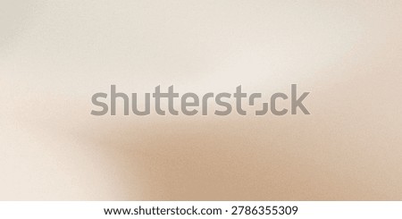 An abstract grainy gradient banner in warm beige and cream tones with soft light accents