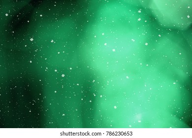 Abstract Green Background Defocused Bokeh Lights Stock Photo 786230653 ...