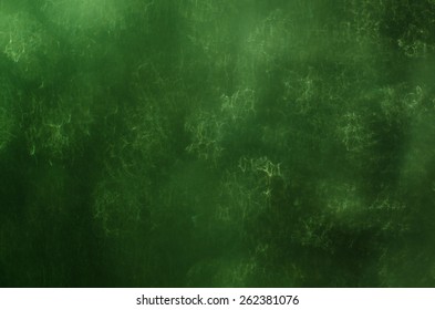 Abstract Green Glass Background Texture