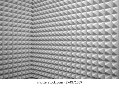 Abstract Grey Background Or Soundproof Wall Texture