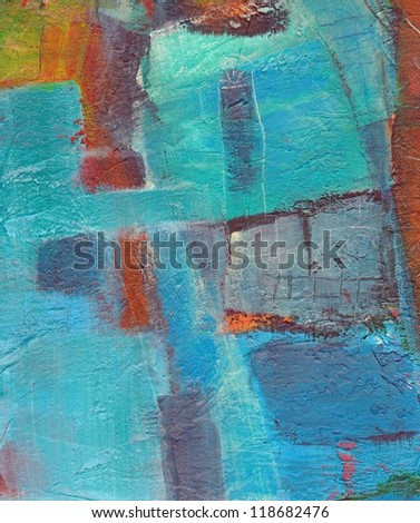 Abstract grunge blue background
