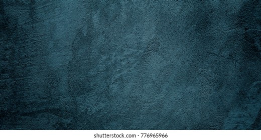 Abstract grunge dark Background. Stucco Wall Texture. Handmade Rough Background  With Copy Space. Wide Screen Abstract Horizontal Wallpaper - Shutterstock ID 776965966