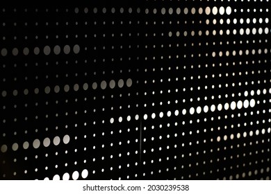 Abstract grunge grid polka dot halftone background pattern. Spotted black and white line illustration. Textures. - Shutterstock ID 2030239538