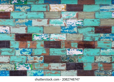 Abstract grunge old color wood texture background, close up