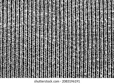 Abstract grunge overlay texture of a knit fabric surface