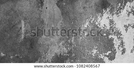 Abstract Grunge white grey concrete Texture for design. Rough dirty plaster Surface Wall building Background. Wide Angle Horizontal Image Close up With Copy Space