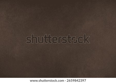 Abstract grungy texture background with different shades of dark matte brown color. Painted canvas, concrete surface, studio backdrop, grainy textured effect