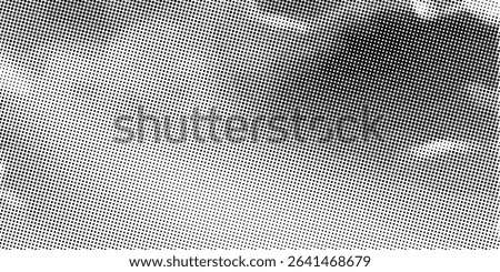 Abstract halftone wave dotted background. Futuristic twisted grunge pattern, dot, circles. Vector modern optical pop art texture for posters, business cards, cover, labels mock-up, stickers layout
