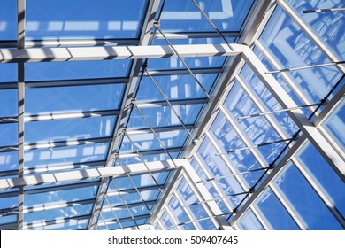 Abstract Hightech Architecture Background Internal Structure Stock ...