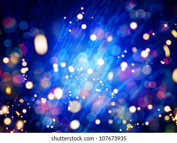 Abstract holidays backgrounds with beauty bokeh and lights