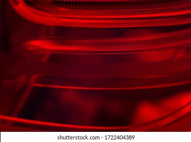 Abstract Horizontal Red Line Pattern with futuristic feel