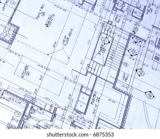 Abstract House Plans Stock Photo 6875353 | Shutterstock