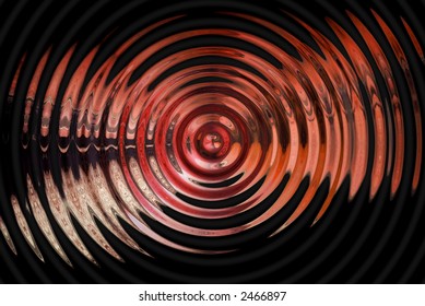Abstract hypnotic background
