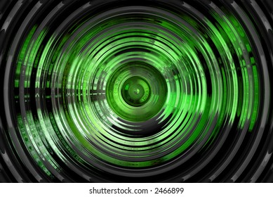 Abstract hypnotic background