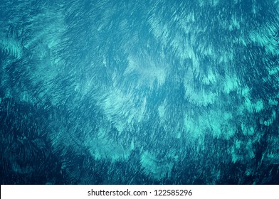 Abstract Ice Aqua Texture Background