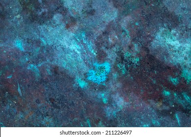 Abstract image of antique copper texture.